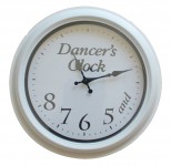 Dancers-Clock-White